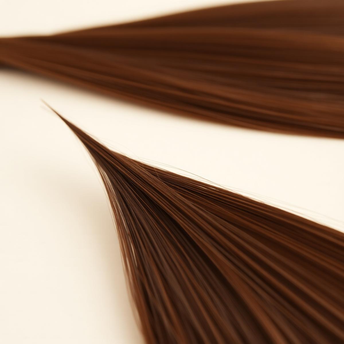 Hair before starting the Élané ritual